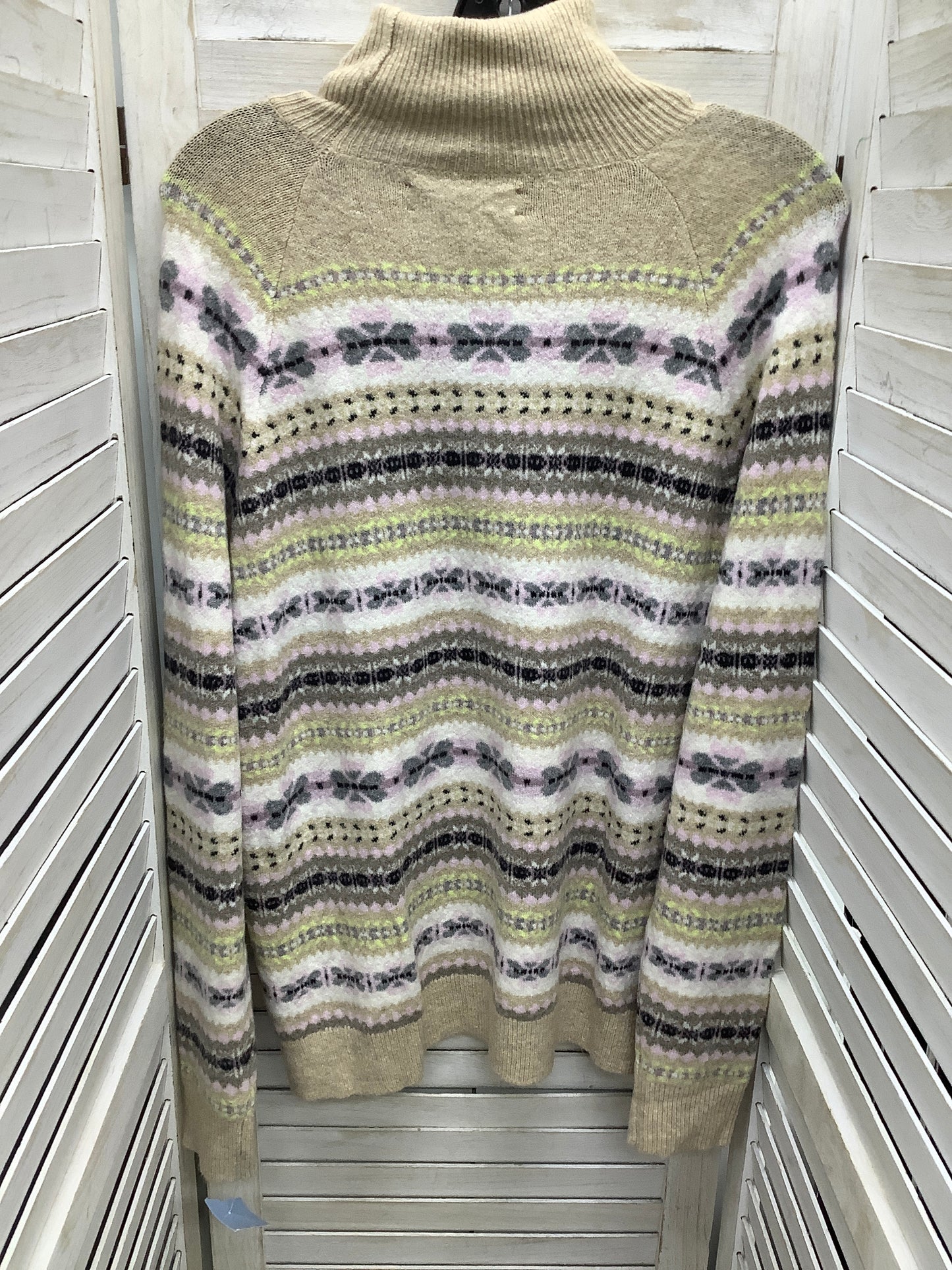 Sweater By Loft In Multi-colored, Size: L