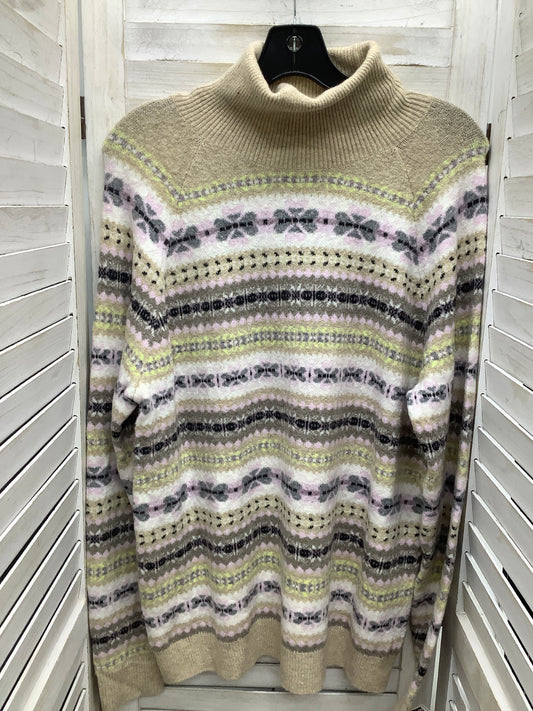 Sweater By Loft In Multi-colored, Size: L