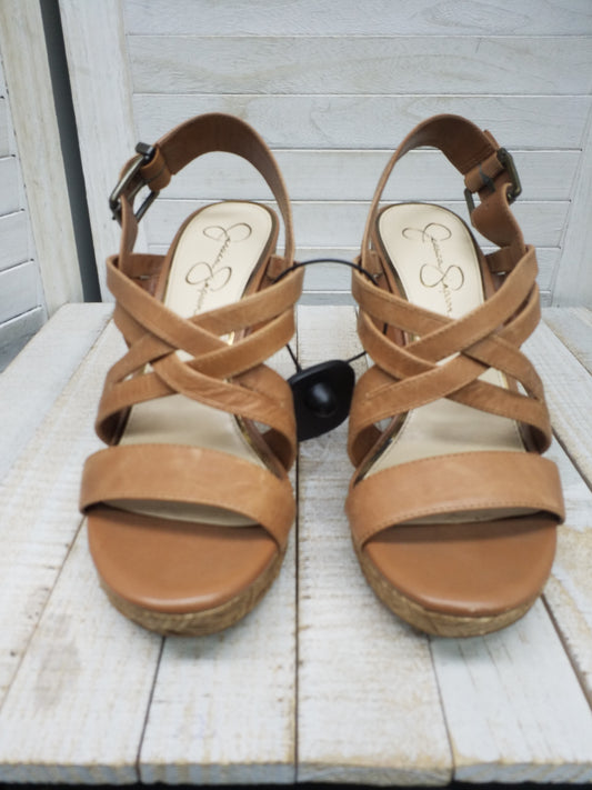Sandals Heels Wedge By Jessica Simpson  Size: 9.5