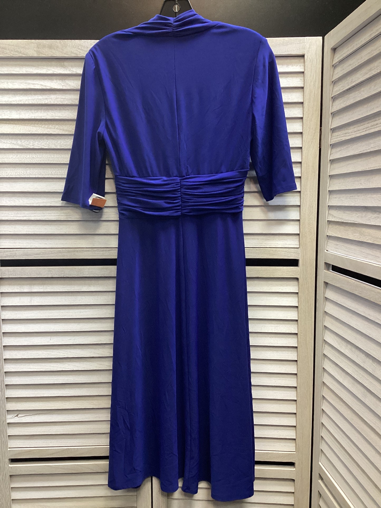 Dress Party Midi By Evan-picone In Navy, Size: S