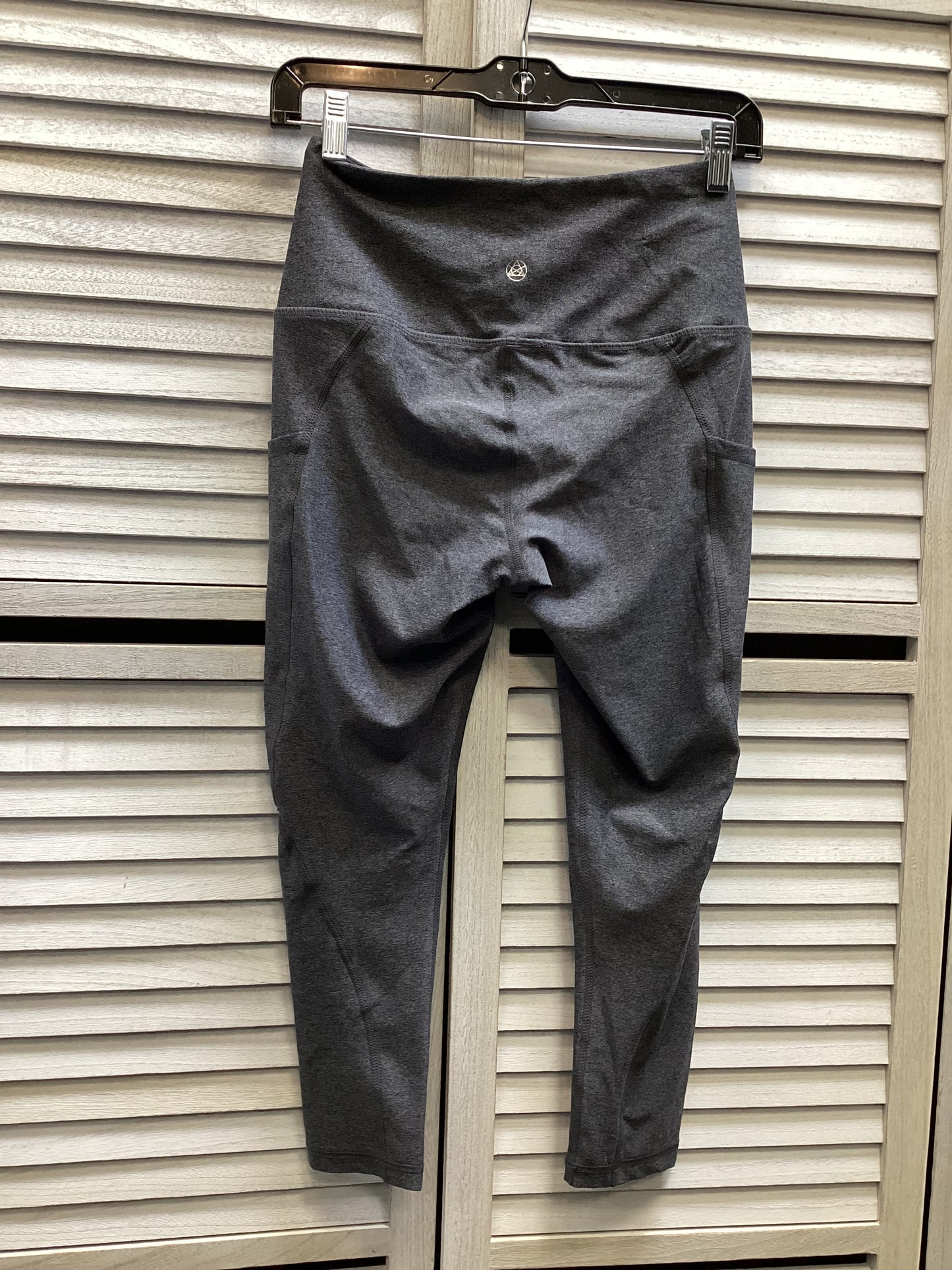 Athletic Leggings Capris By Clothes Mentor In Grey, Size: Xl