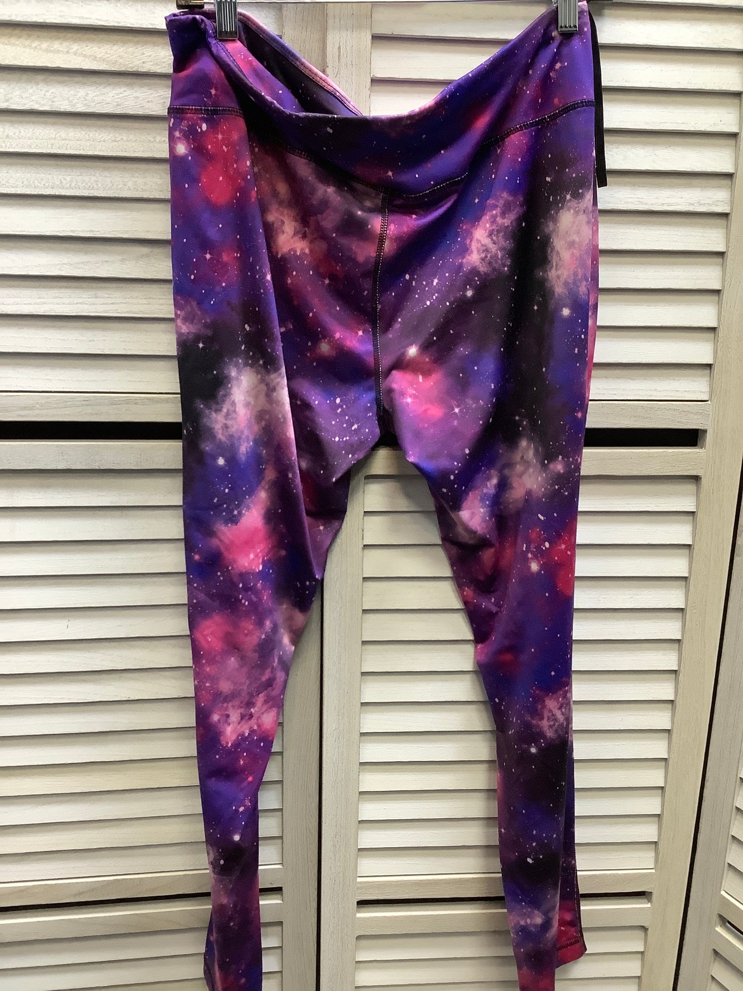 Athletic Leggings By Danskin In Multi-colored, Size: L