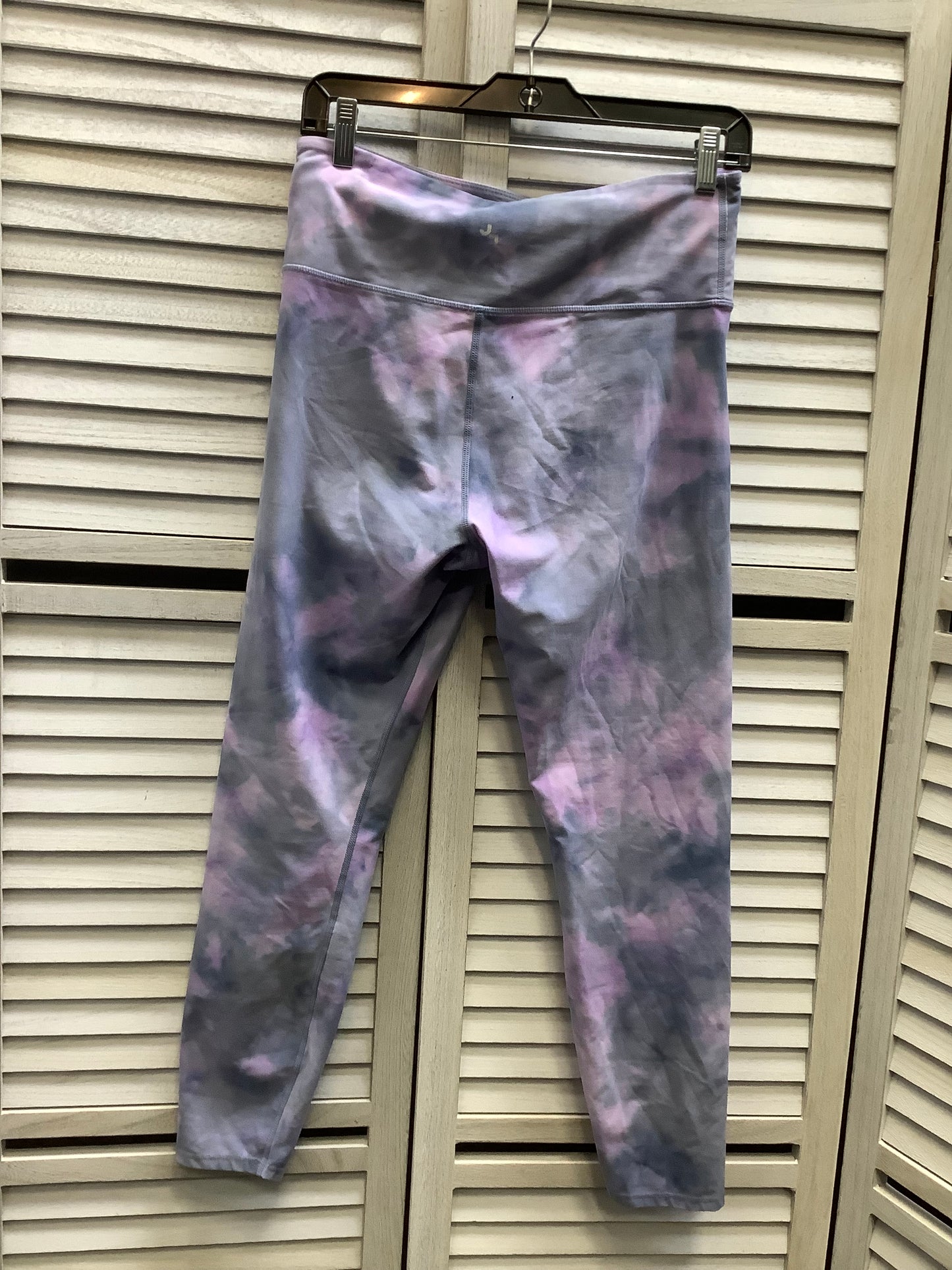 Athletic Leggings By Joy Lab In Tie Dye, Size: M