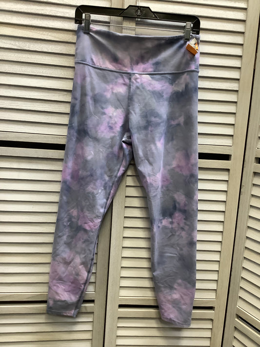 Athletic Leggings By Joy Lab In Tie Dye, Size: M