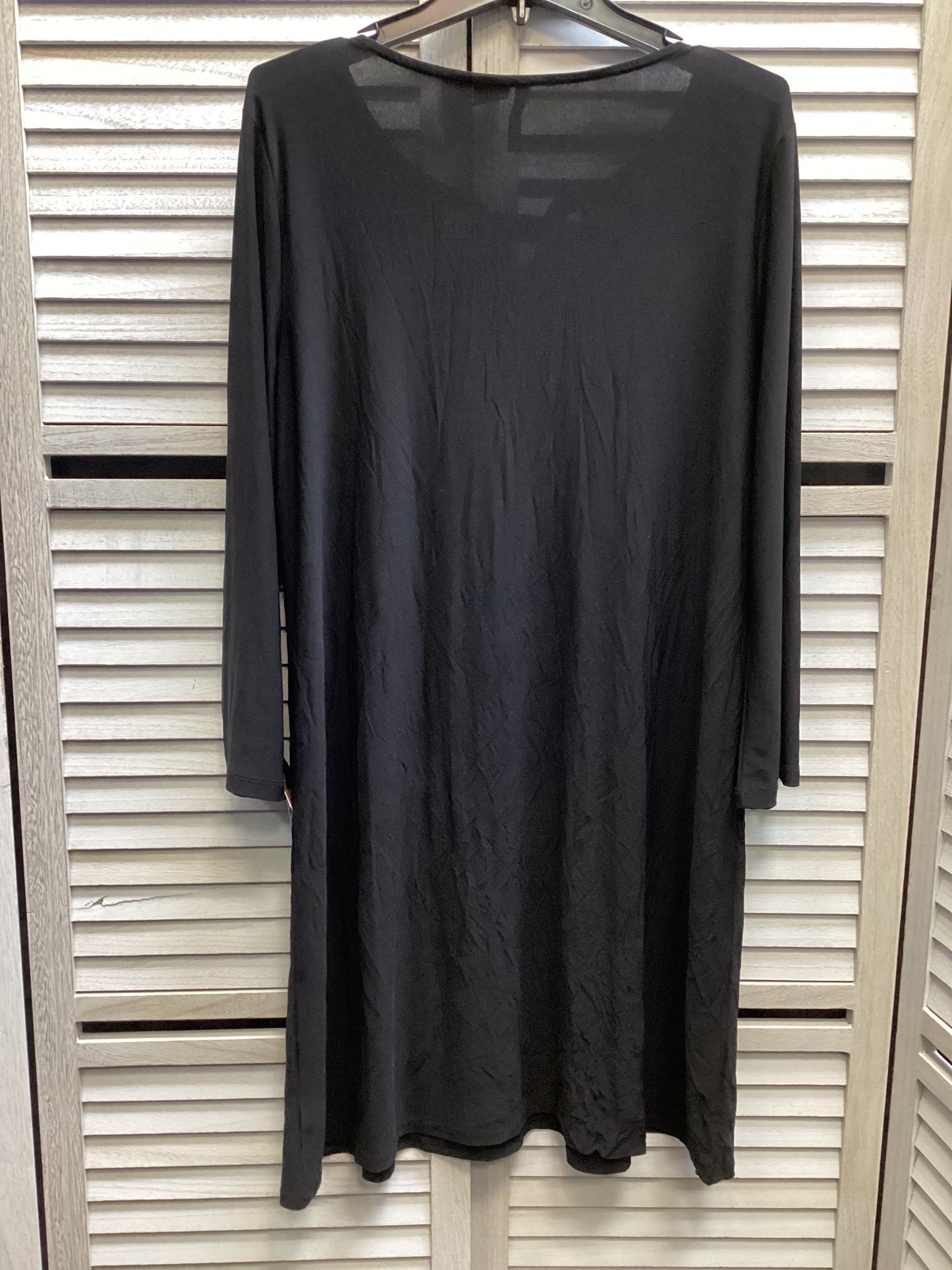 Dress Casual Midi By New Directions In Black, Size: L