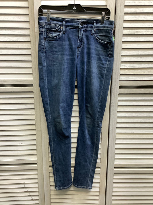 Blue Denim Jeans Skinny Clothes Mentor, Size 2