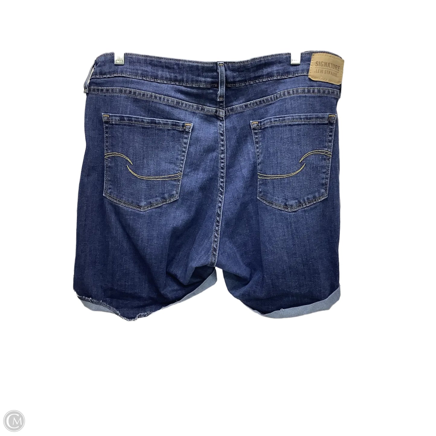 Shorts By Levis In Blue Denim, Size: 18