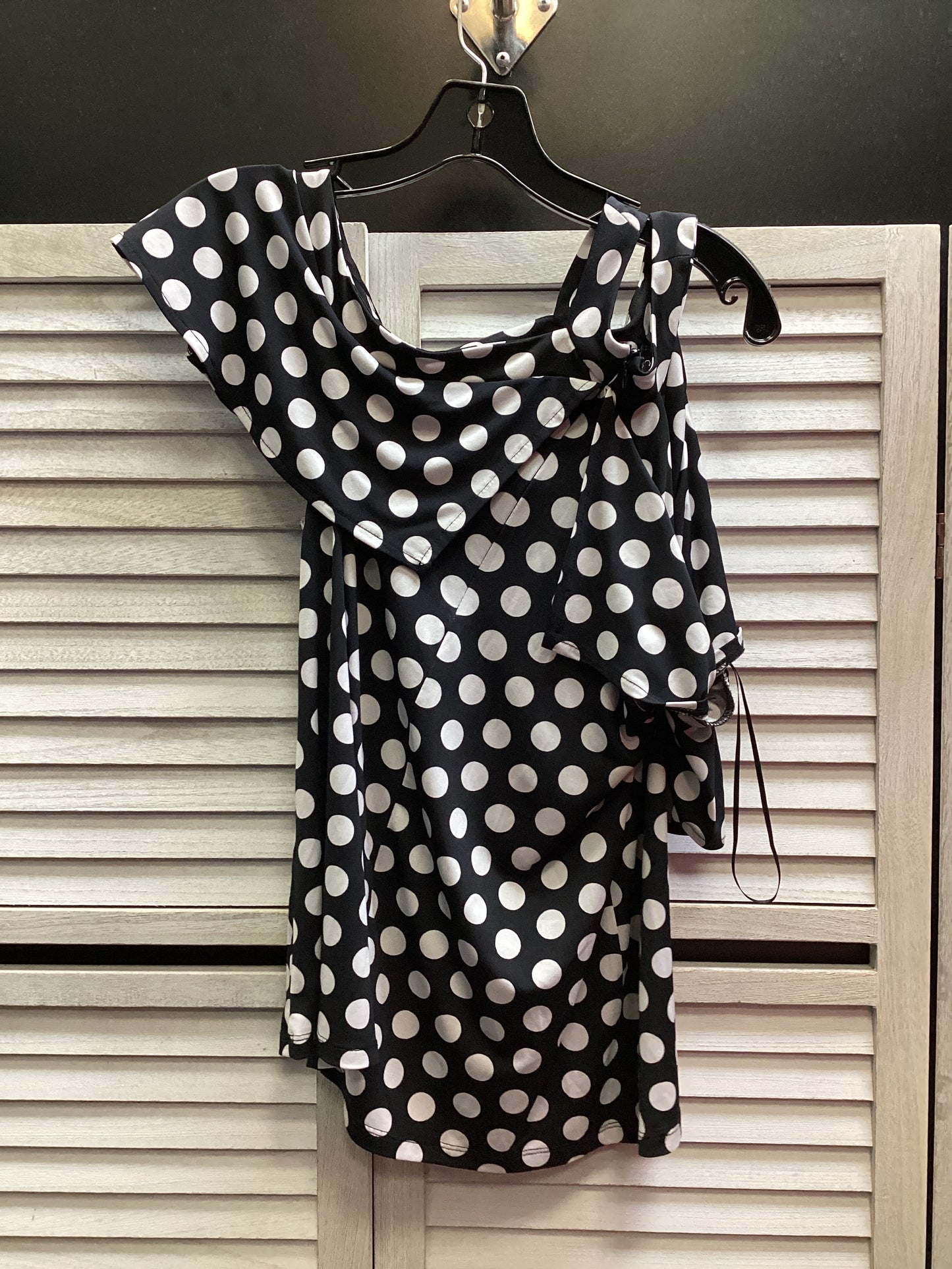 Top Sleeveless Basic By Michael By Michael Kors In Polkadot, Size: S