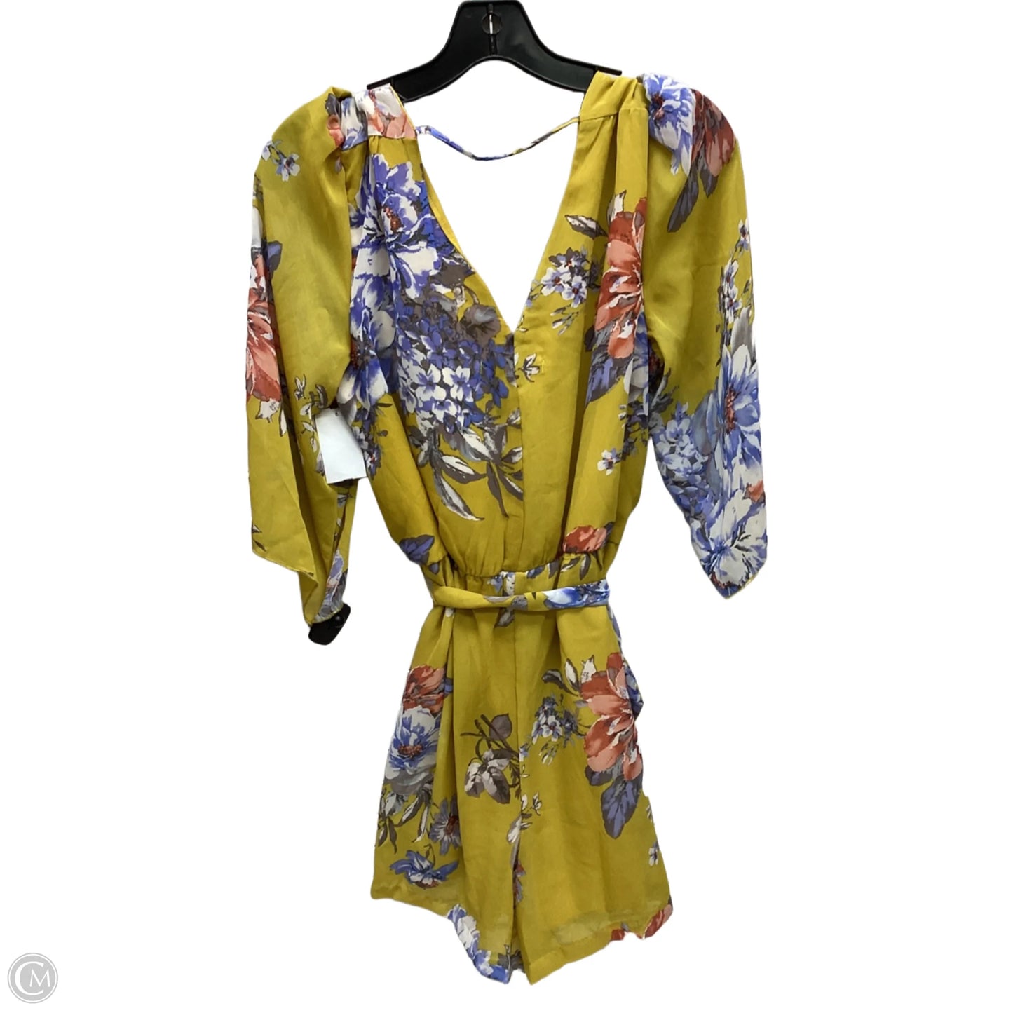 Romper By Bailey Blue In Yellow, Size: S