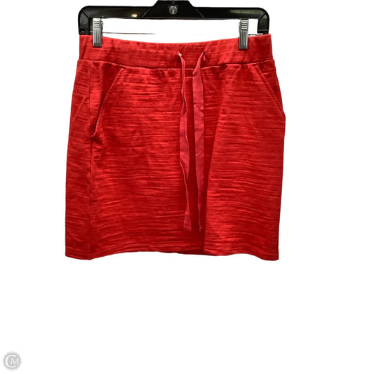 Skirt Mini & Short By Loft In Red, Size: S