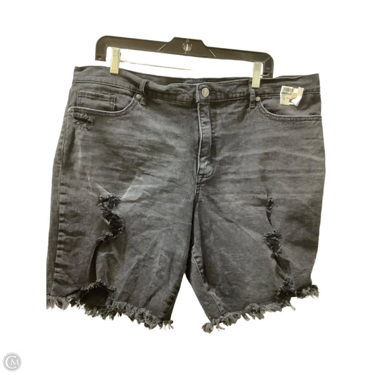 Shorts By Clothes Mentor In Denim, Size: 2x