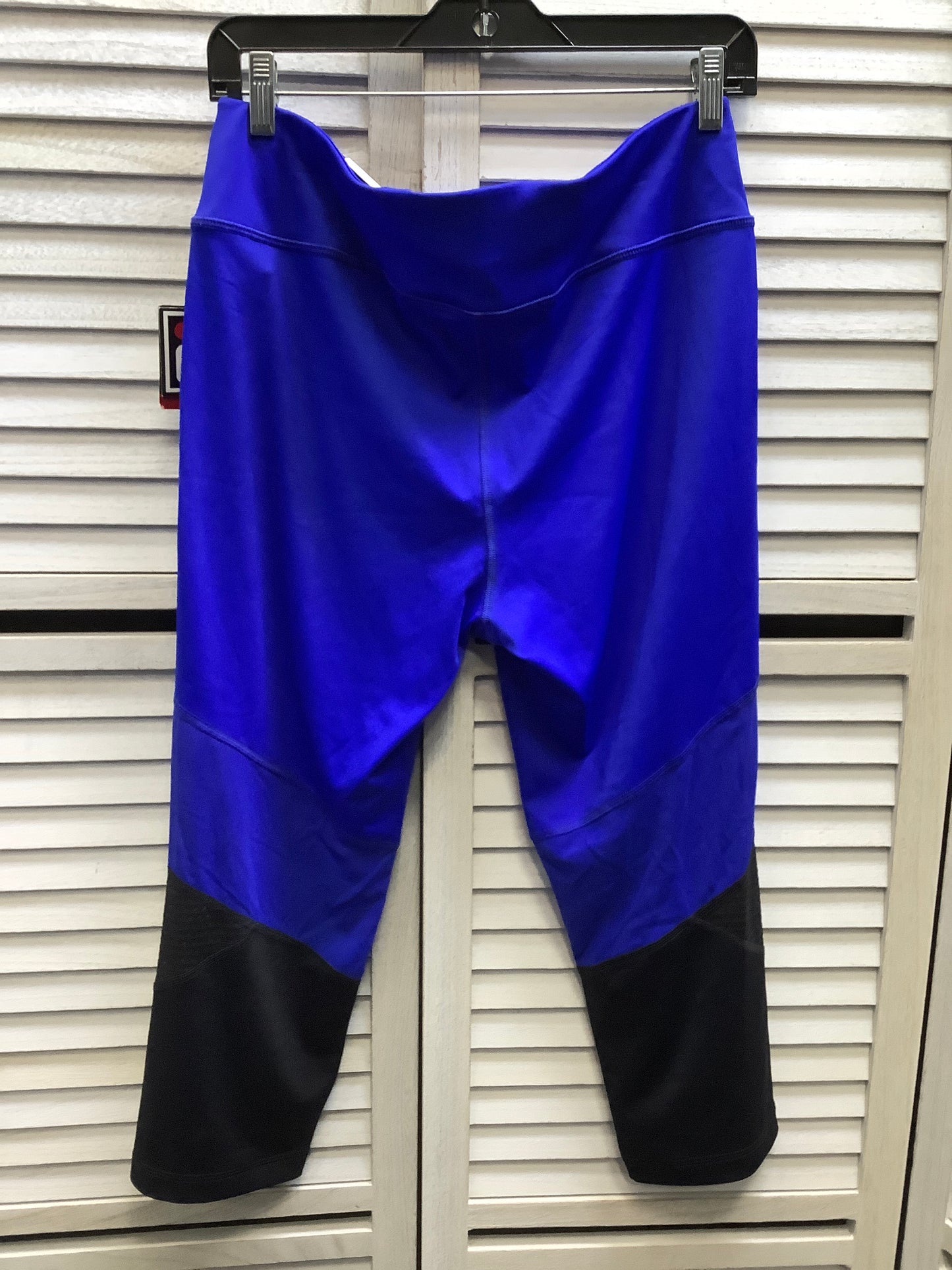 Athletic Leggings Capris By Clothes Mentor In Royal Blue, Size: L