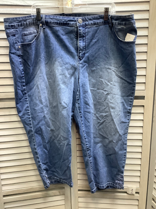 Denim Capris Gloria Vanderbilt, Size 22