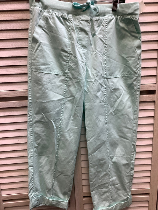 Blue Pants Cropped Talbots, Size 10