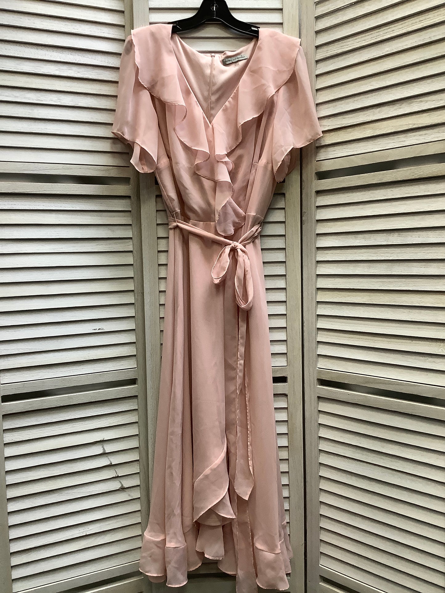 Blush Dress Casual Maxi Danny and Nicole, Size 18