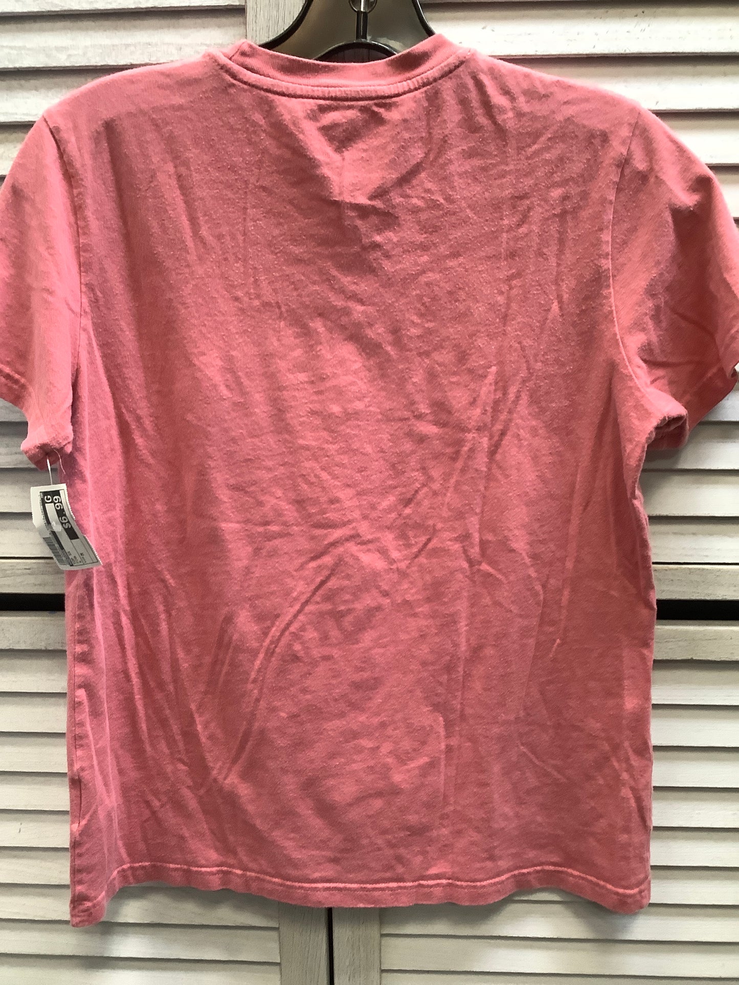 Top Short Sleeve By Adidas In Pink, Size: M