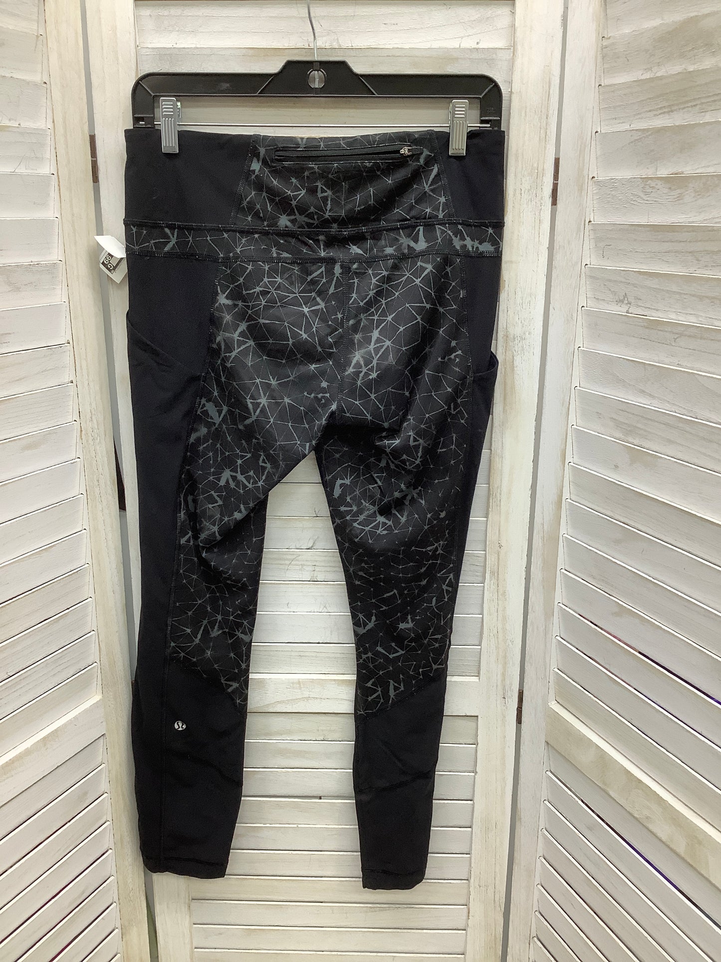 Black Athletic Leggings Lululemon, Size 8