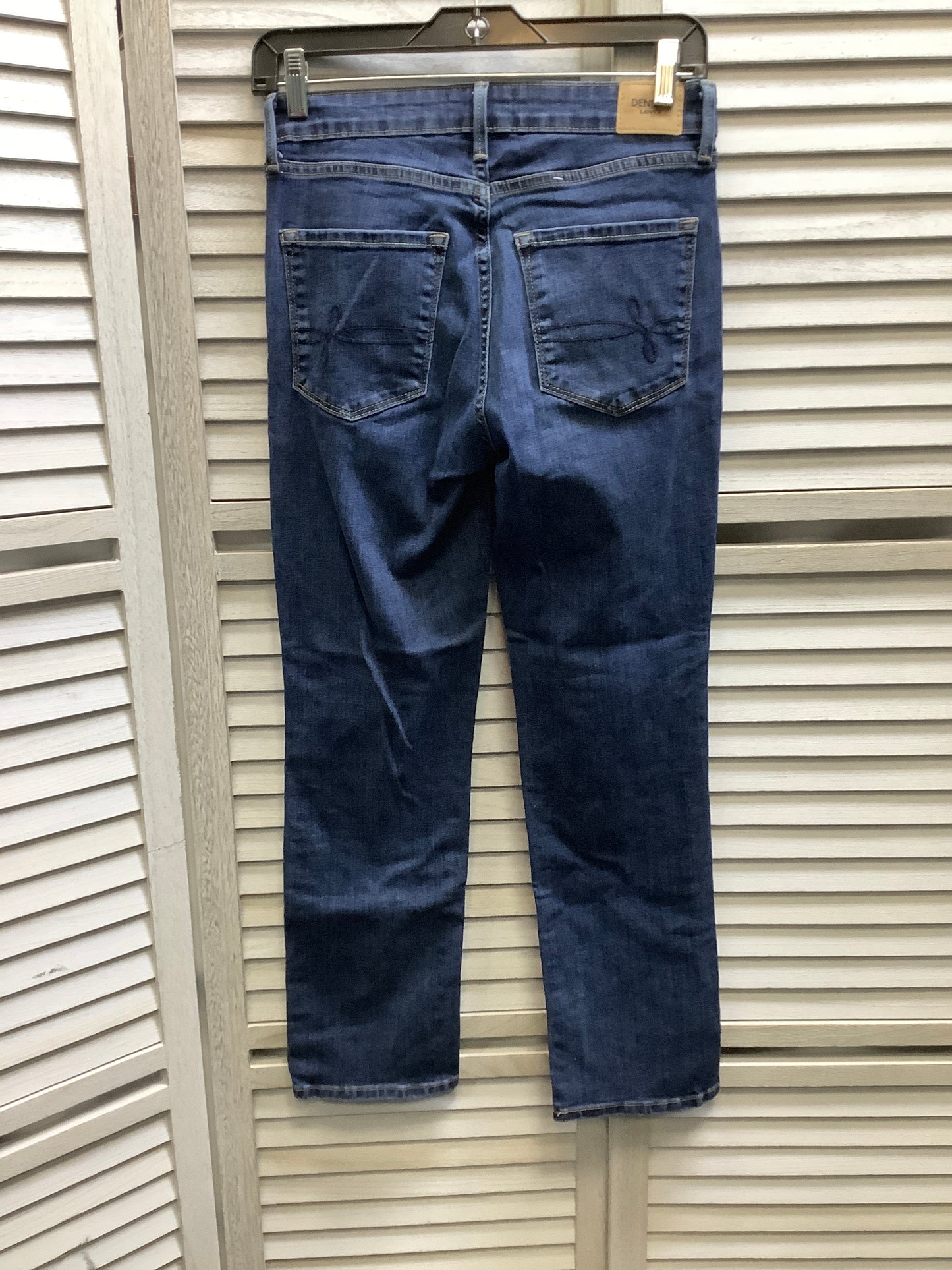 Blue Denim Jeans Straight Levis, Size 6