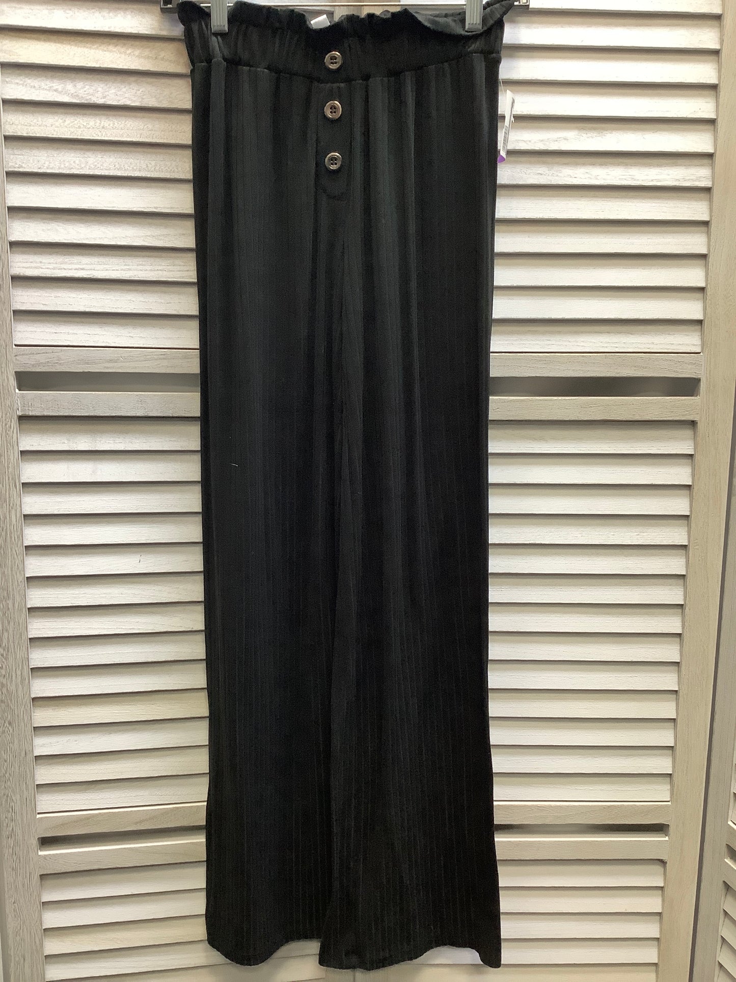 Black Pants Wide Leg Joe B, Size Xs