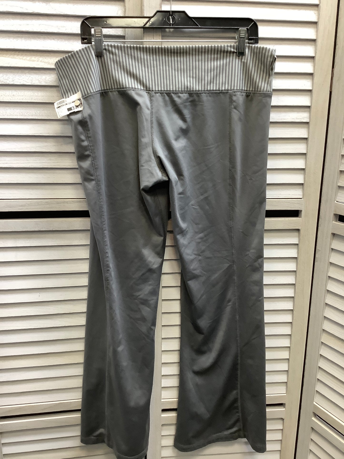 Athletic Leggings By Clothes Mentor In Grey, Size: L