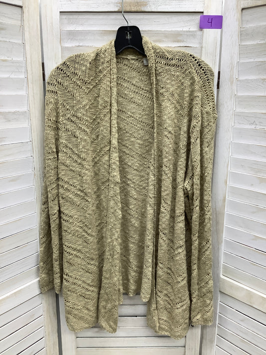 Tan Cardigan Dressbarn, Size Xl