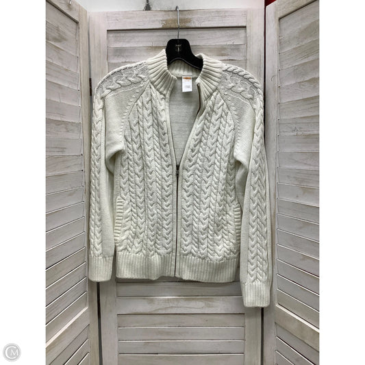 Jacket Other By Clothes Mentor In Cream, Size: M