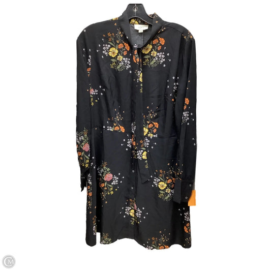 Dress Casual Midi By Loft In Floral, Size: 6