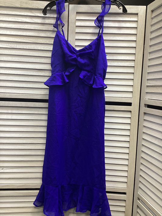 Dress Party Midi By Lulu In Royal Blue, Size: M