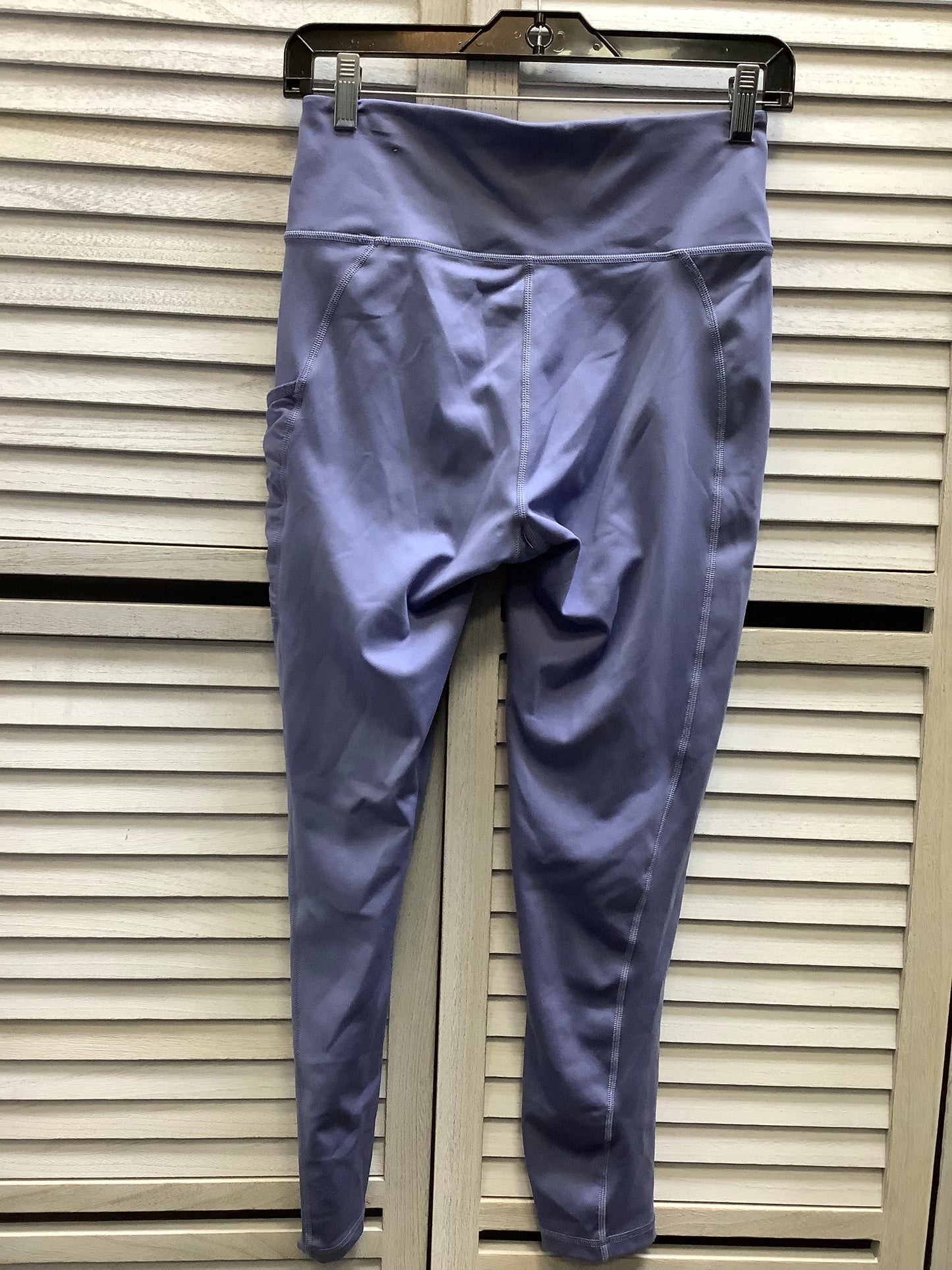 Athletic Leggings Capris By Adidas In Blue, Size: M