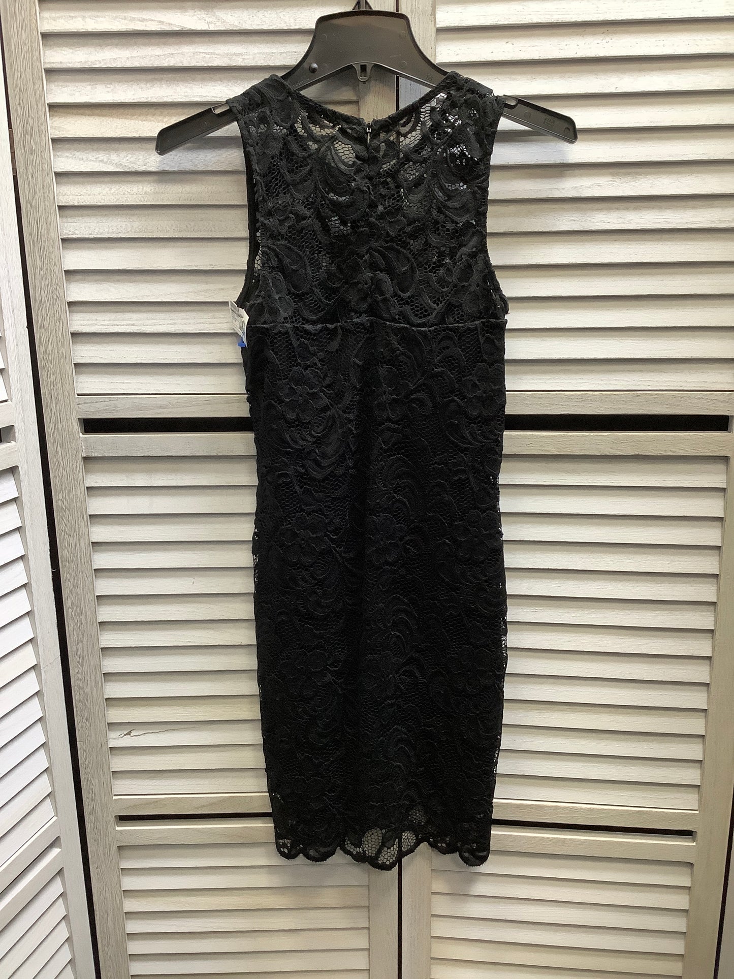 Dress Party Midi By Clothes Mentor In Black, Size: M