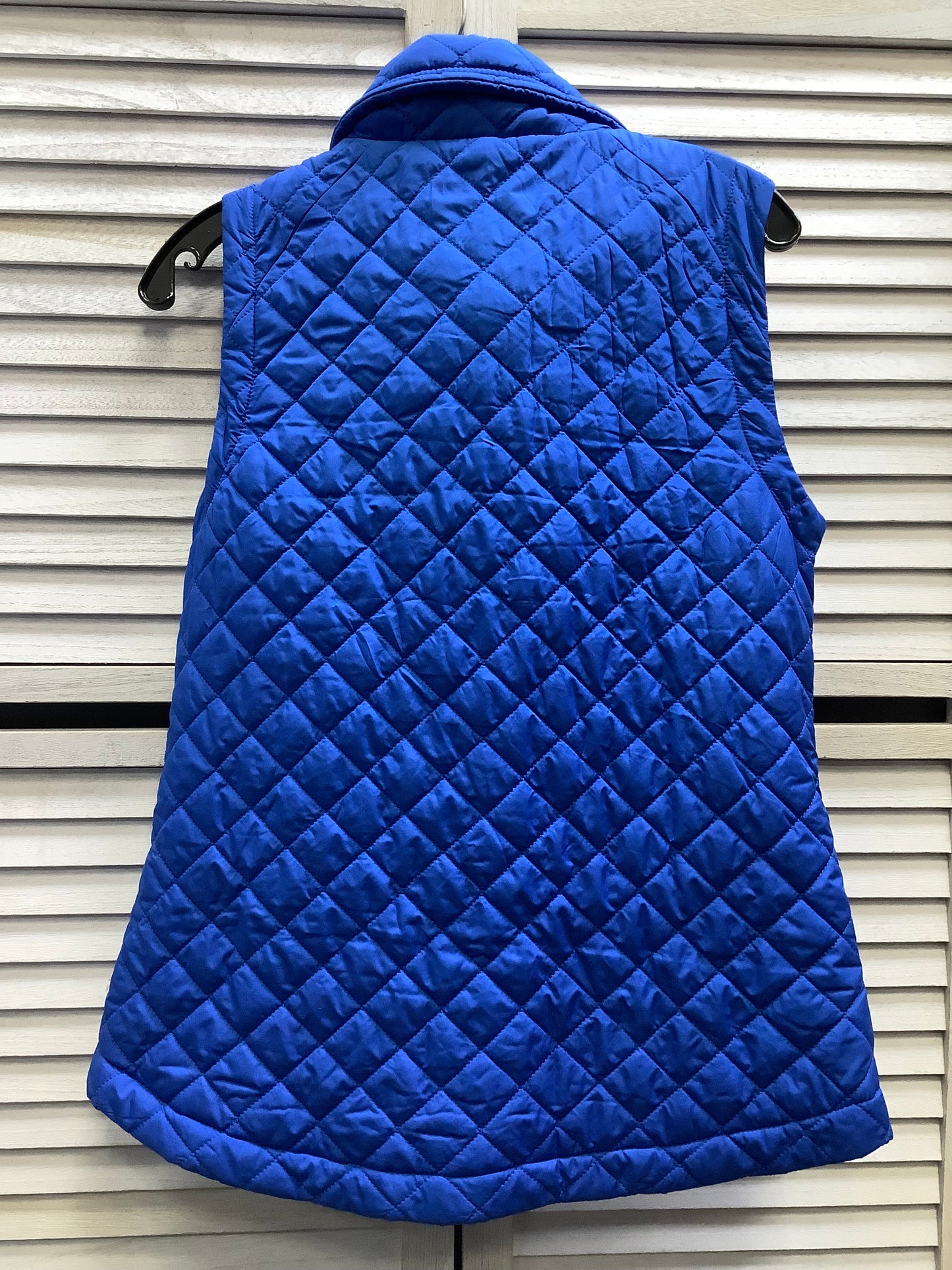 Vest Puffer & Quilted By Talbots In Royal Blue, Size: Xs