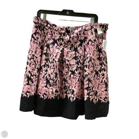 Skirt Midi By Luxe In Floral, Size: 16