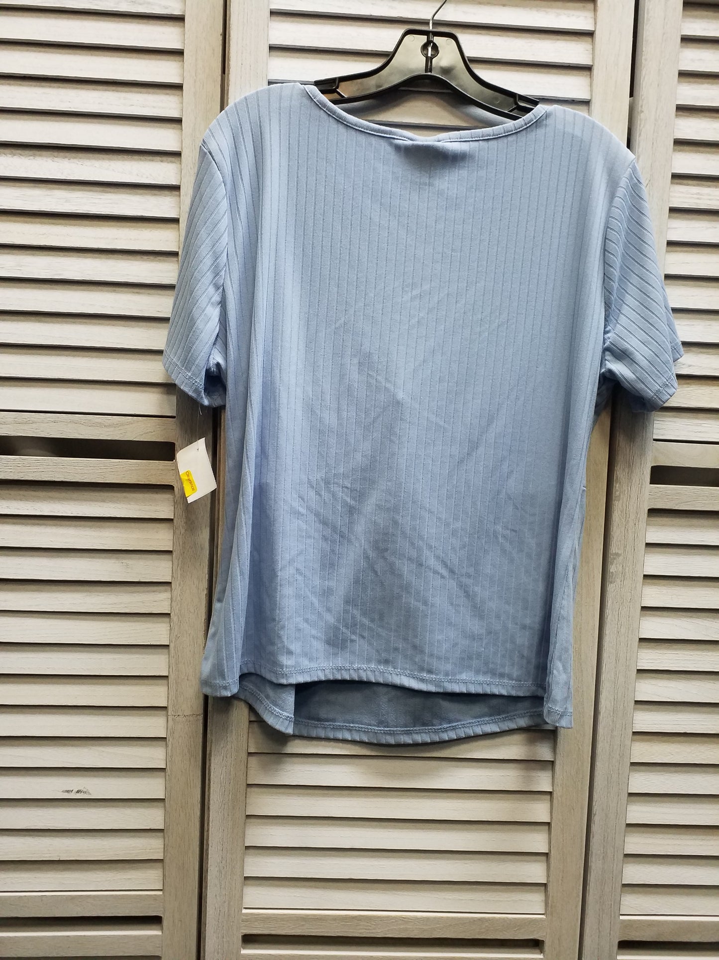 Blue Top Short Sleeve Basic Rue 21, Size 2x