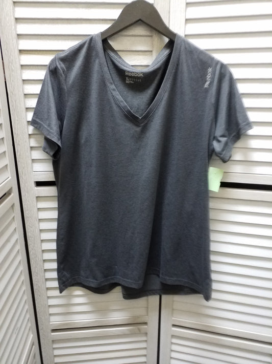 Athletic Top Short Sleeve By Reebok  Size: Xl