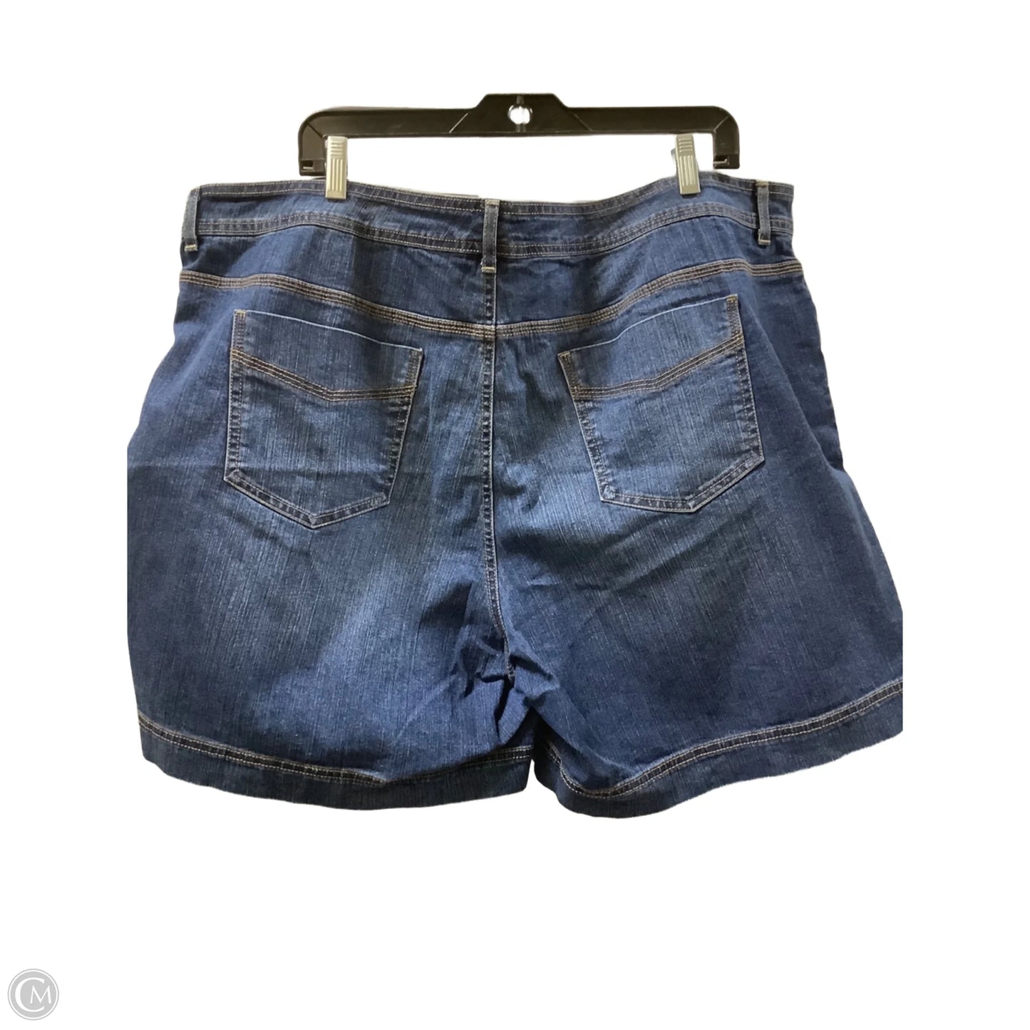 Shorts By Bandolino In Blue Denim, Size: 22