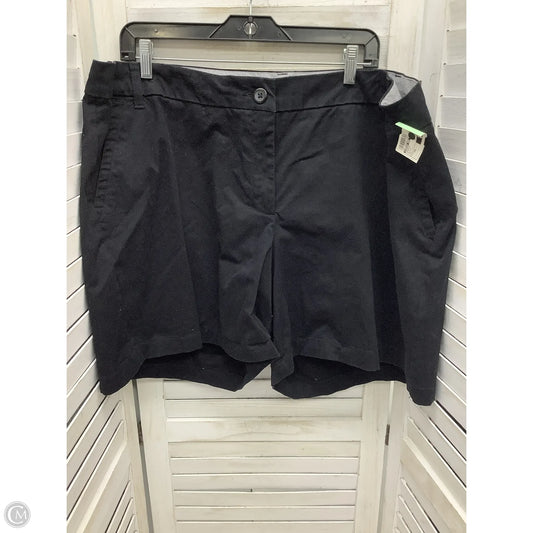 Shorts By Crown And Ivy In Black, Size: 22