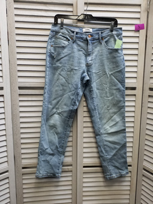 Blue Denim Jeans Straight Sonoma, Size 8