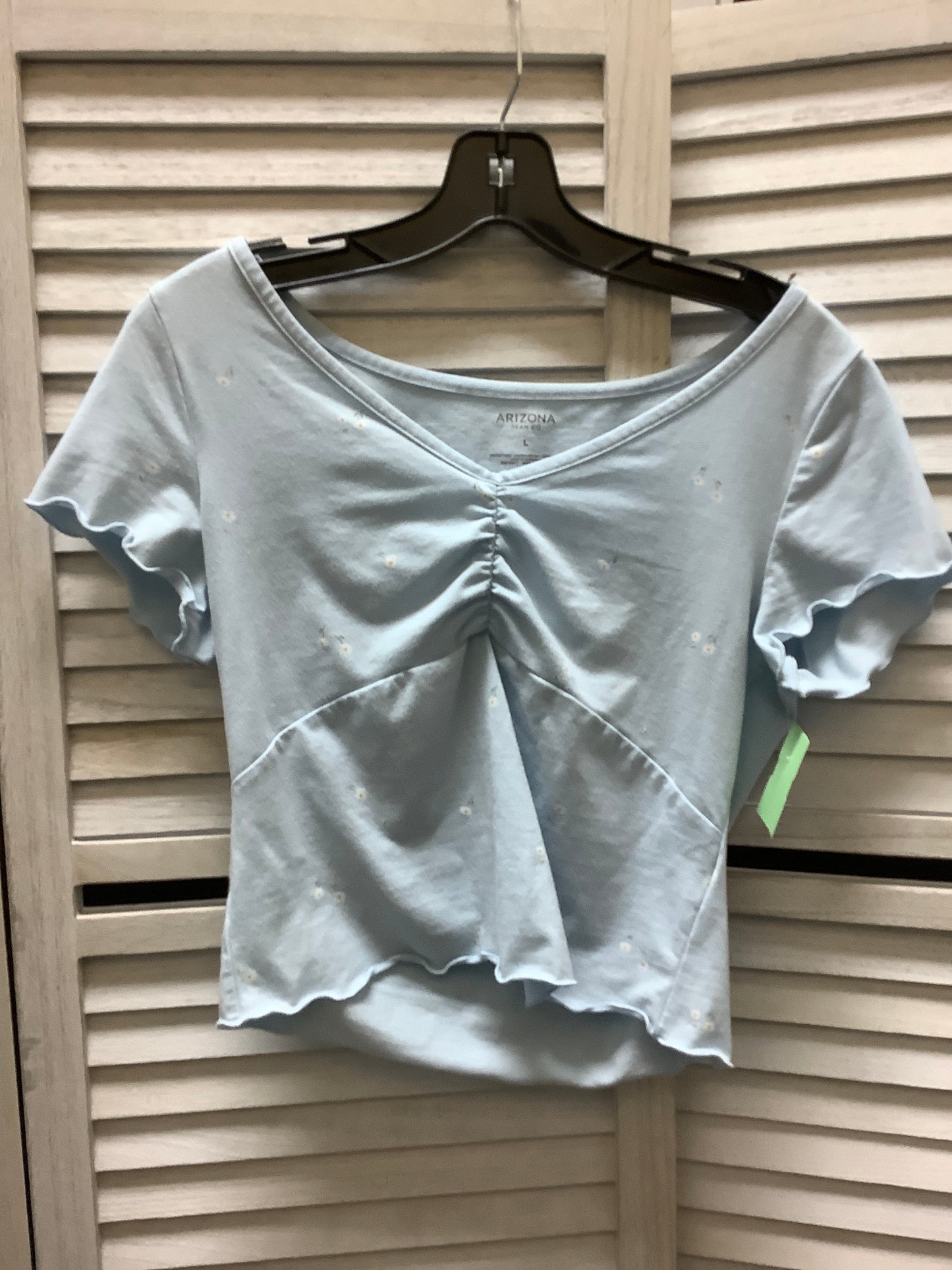 Top Short Sleeve Basic By Arizona  Size: L