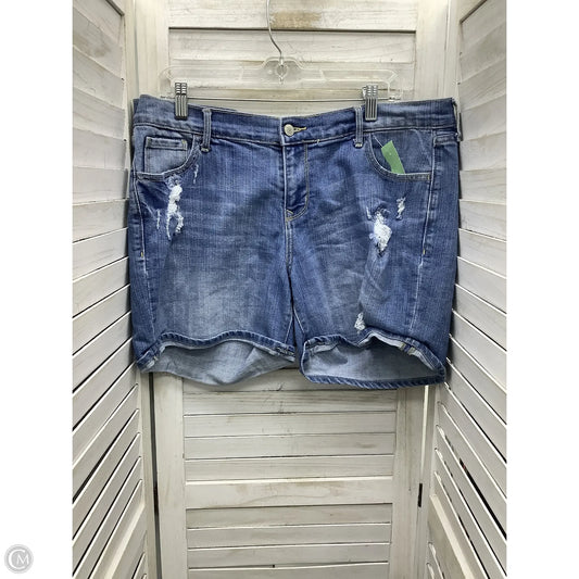 Shorts By Old Navy In Blue Denim, Size: 14