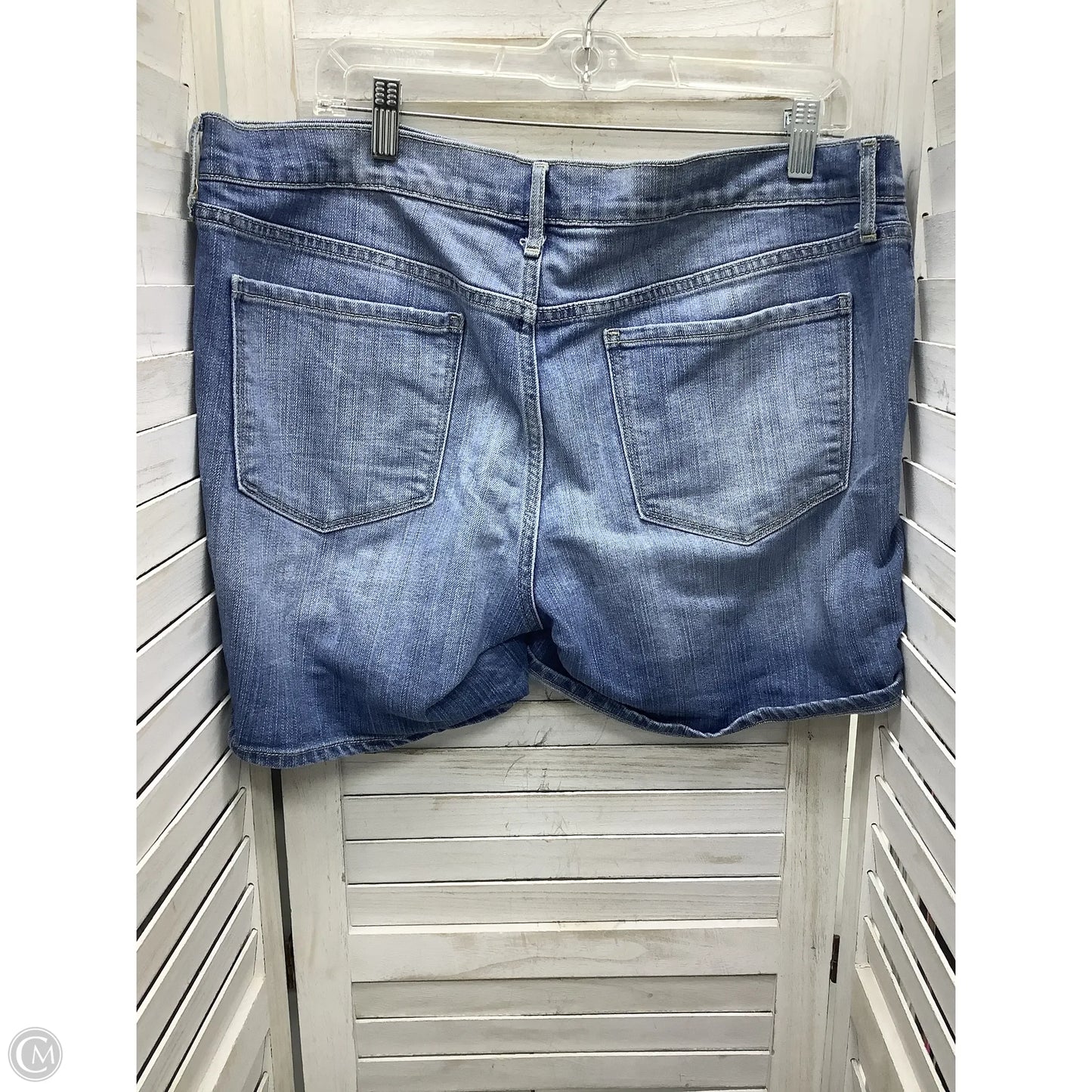 Shorts By Old Navy In Blue Denim, Size: 14