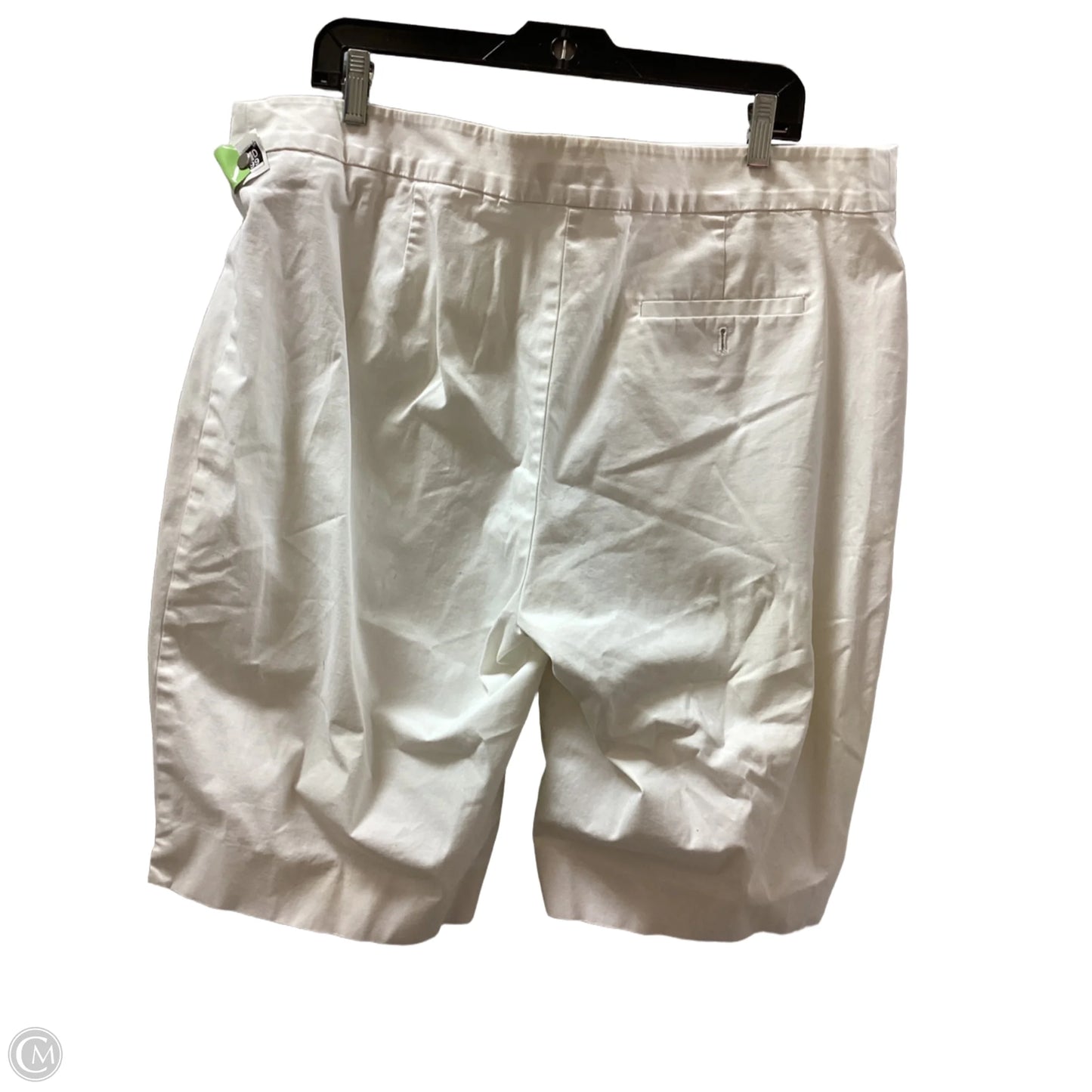 Shorts By Jones New York In White, Size: 18