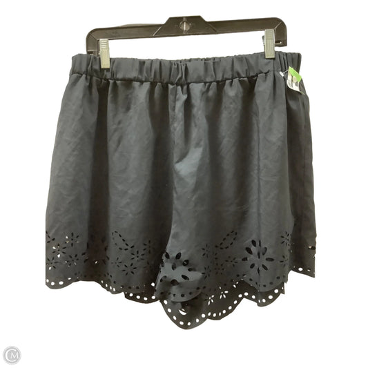 Shorts By Shein In Black, Size: 2x