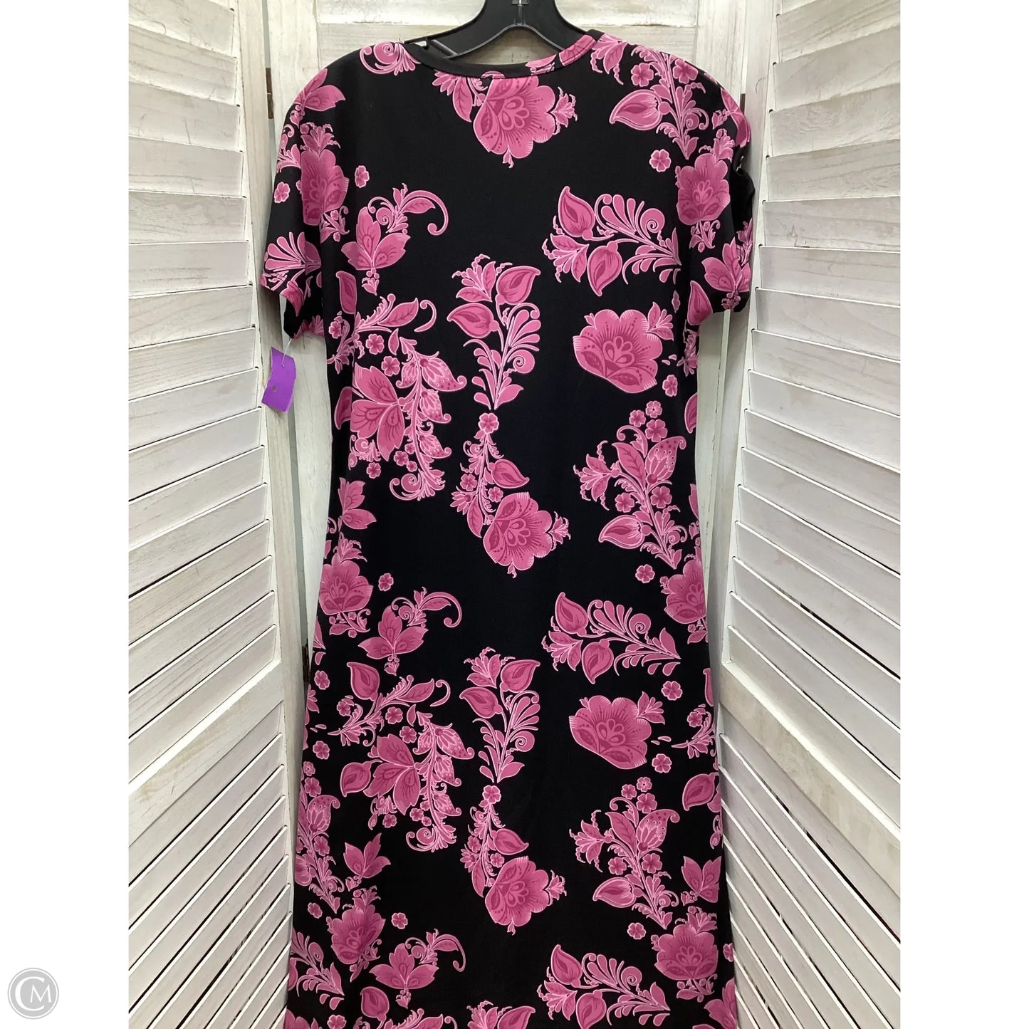 Dress Casual Maxi By Lularoe In Floral Print, Size: Xs