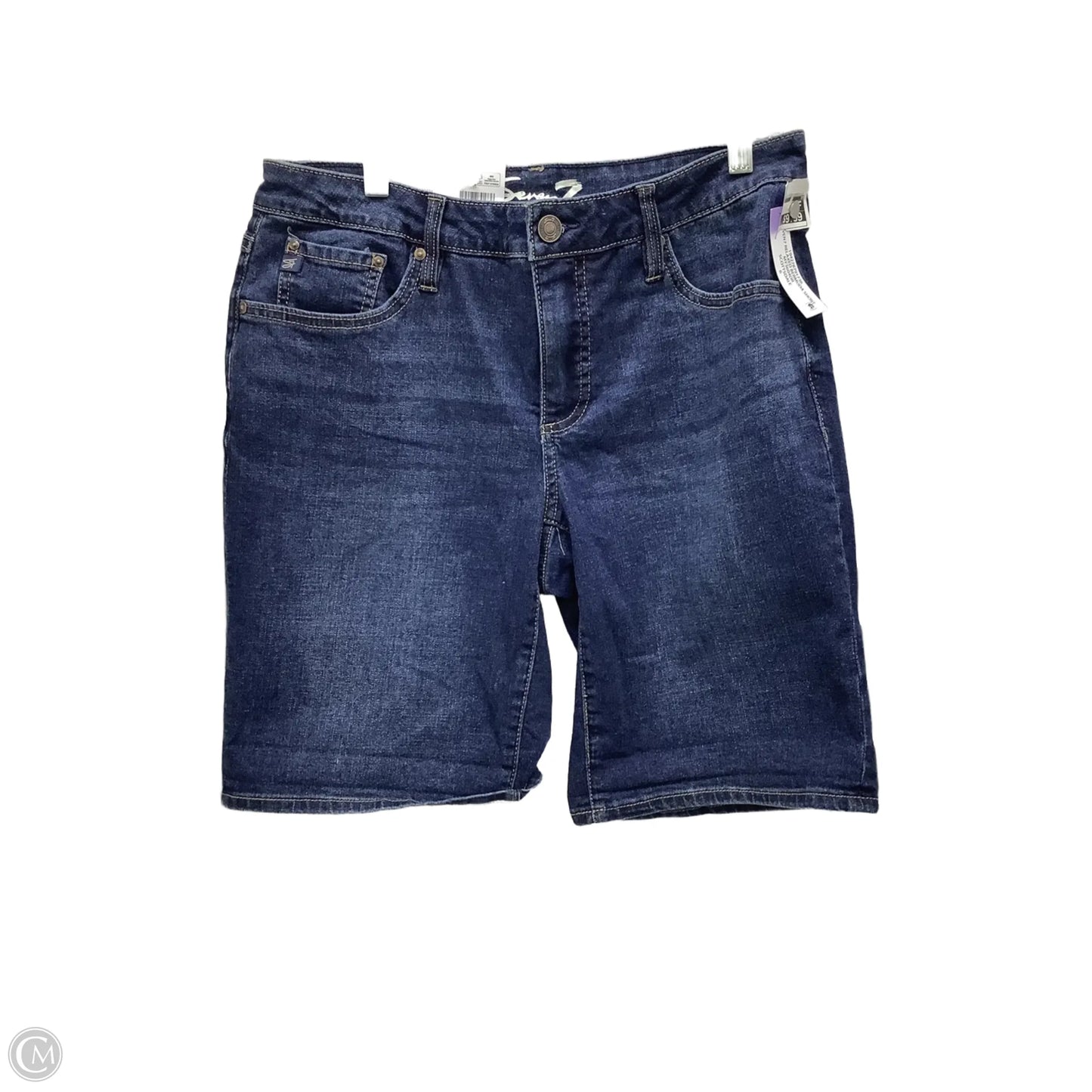 Shorts By Seven 7 In Blue Denim, Size: 6