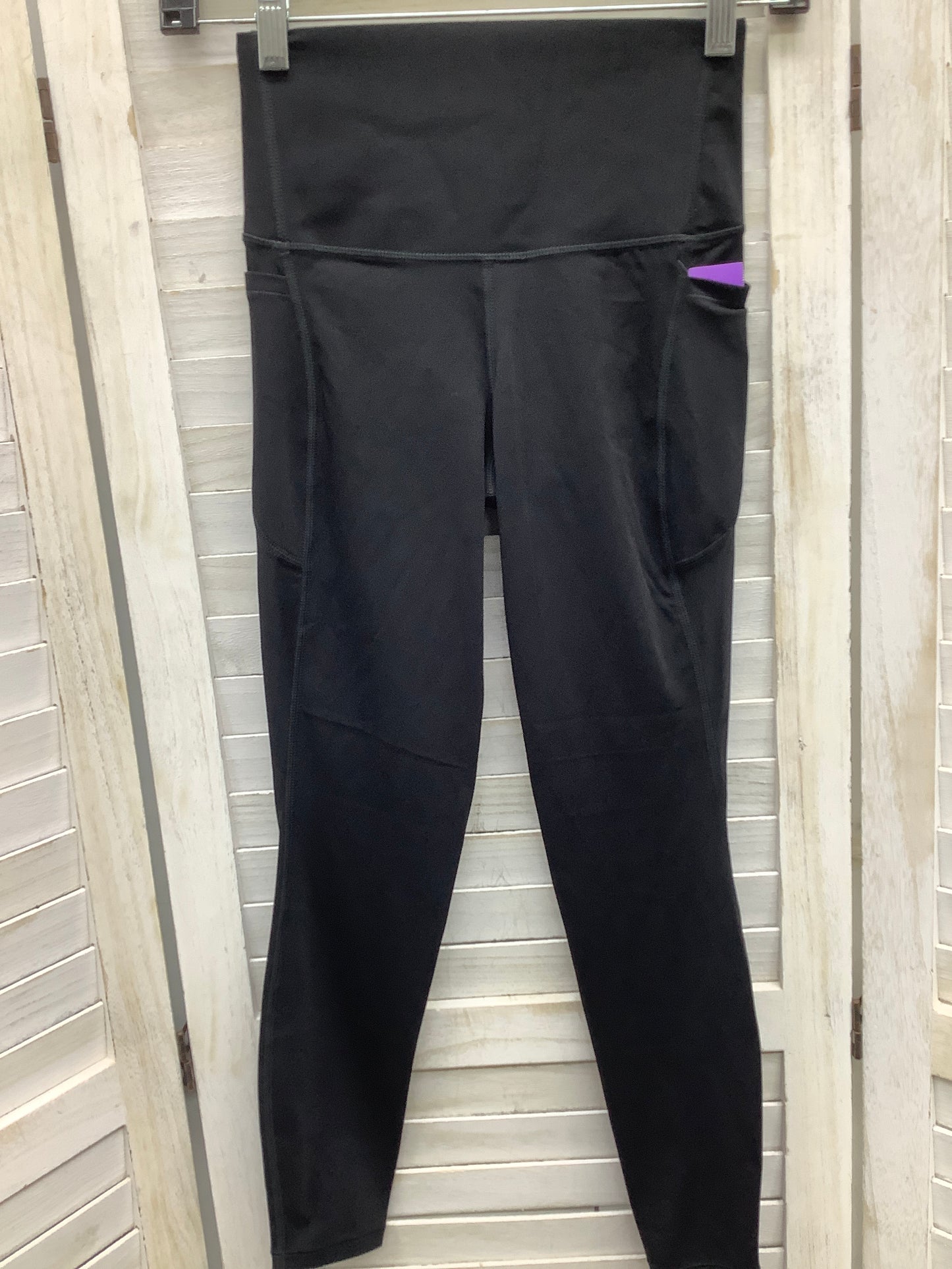 Black Athletic Leggings Capris Lululemon, Size S