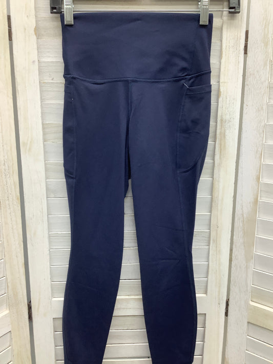 Navy Athletic Leggings Capris Lululemon, Size S