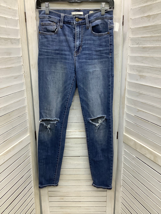 Blue Denim Jeans Skinny Clothes Mentor, Size 6