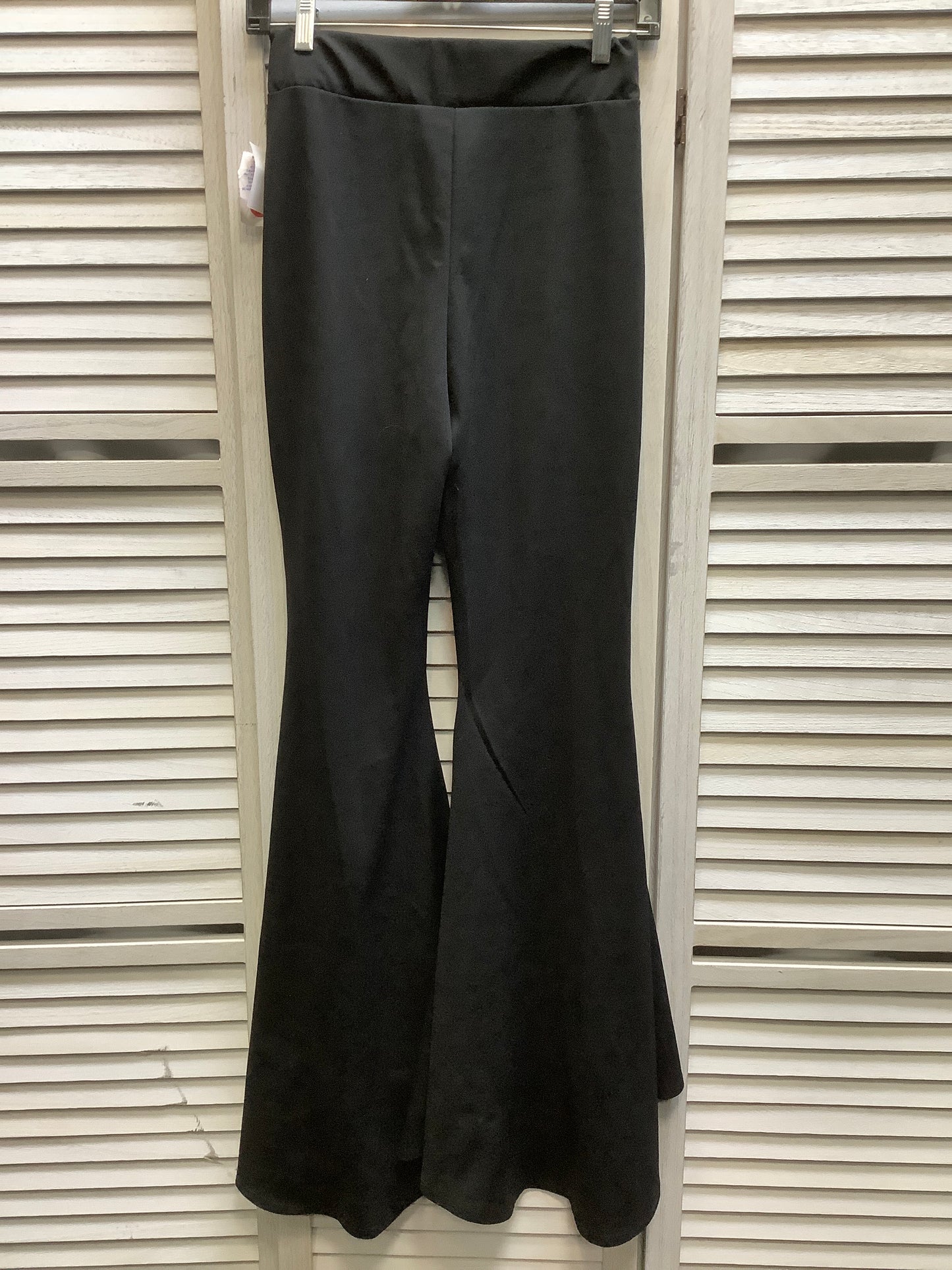 Black Pants Linen Clothes Mentor, Size M