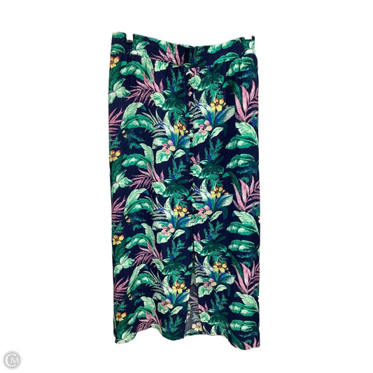 Skirt Maxi By Loft In Floral Print, Size: M