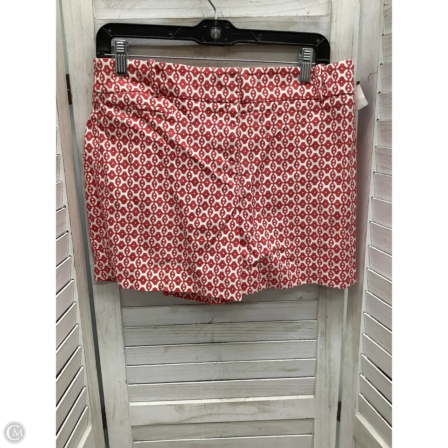 Shorts By Loft In Red & White, Size: 4